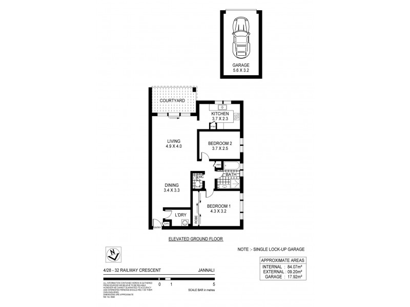 4/28-32 Railway Crescent, Jannali NSW 2226 Floorplan