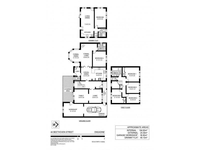 44 Beethoven Street, Engadine NSW 2233 Floorplan