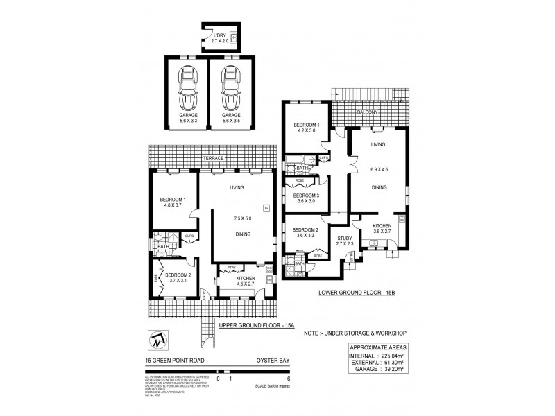 15 Green Point Road, Oyster Bay NSW 2225 Floorplan