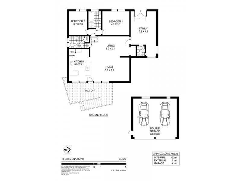 13 Cremona Road, Como NSW 2226 Floorplan