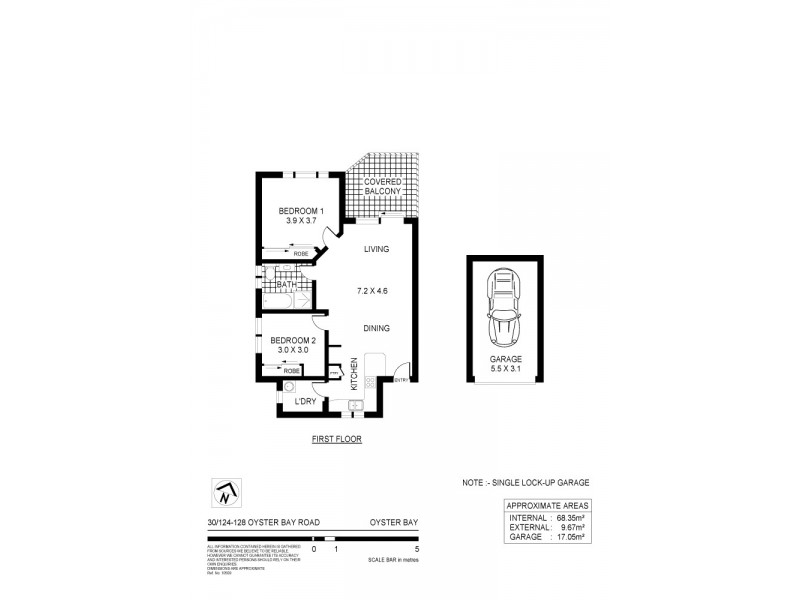 30/124-128 Oyster Bay Road, Oyster Bay NSW 2225 Floorplan