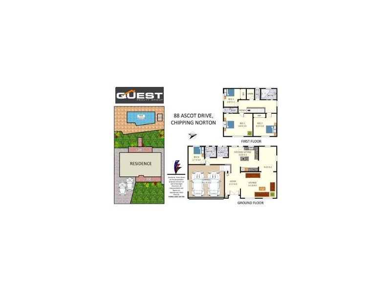 88 Ascot Drive, Chipping Norton NSW 2170 Floorplan