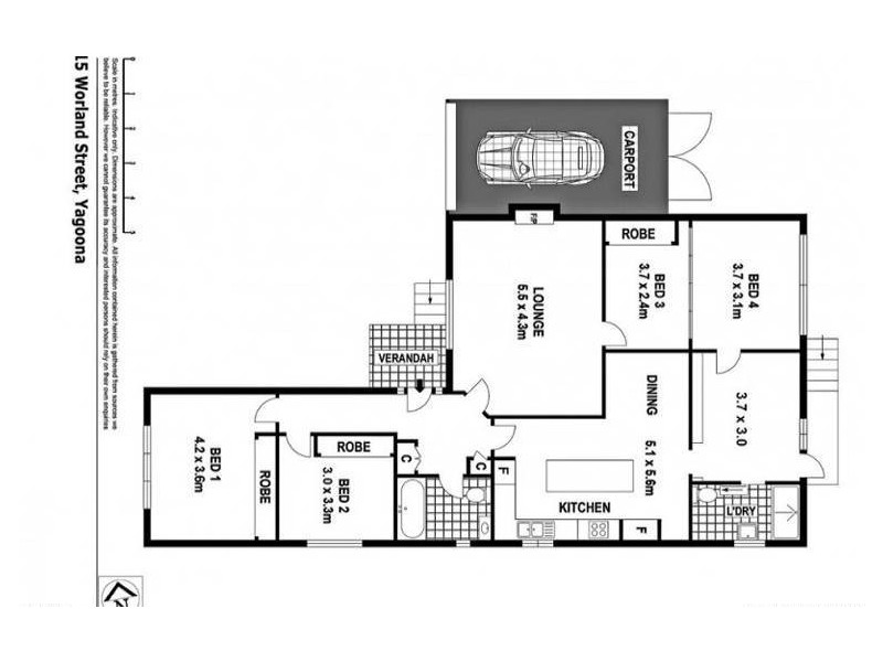 15 Worland Street, Yagoona NSW 2199 Floorplan