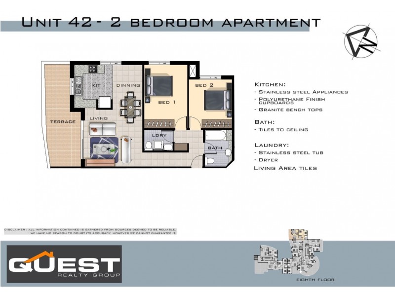 42/7-9 Cross Street, Bankstown NSW 2200 Floorplan
