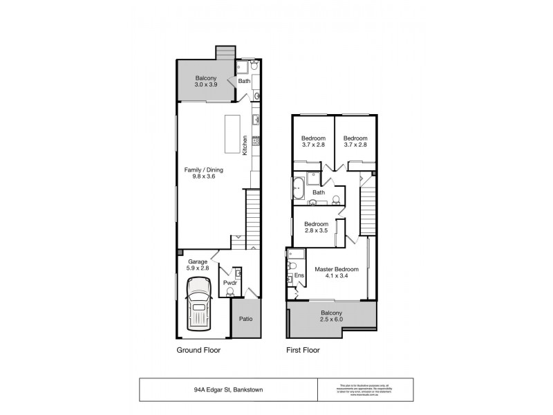 94 Edgar Street, Bankstown NSW 2200 Floorplan