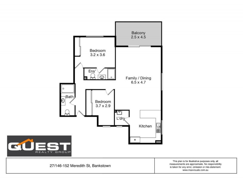 27/146 Meredith Street, Bankstown NSW 2200 Floorplan
