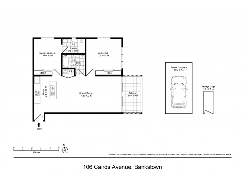 106/26-36 Cairds Avenue, Bankstown NSW 2200 Floorplan