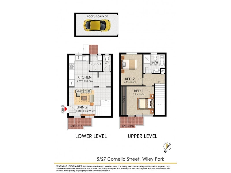 5/27 Cornelia Street, Wiley Park NSW 2195 Floorplan