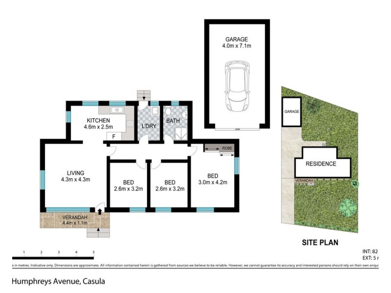 5 Humphreys Avenue, Casula NSW 2170 Floorplan