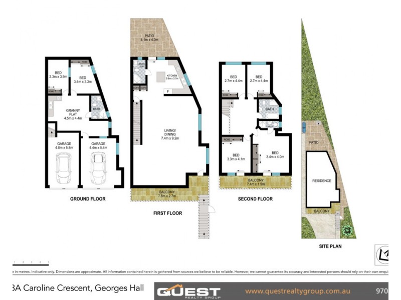 23A Caroline Crescent, Georges Hall NSW 2198 Floorplan