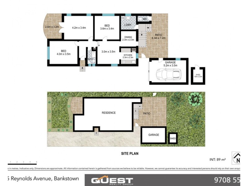 35 Reynolds Avenue, Bankstown NSW 2200 Floorplan