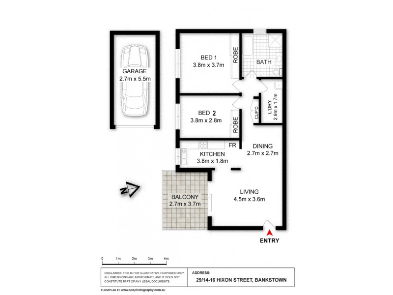 29/14-16 Hixson Street, Bankstown NSW 2200 Floorplan
