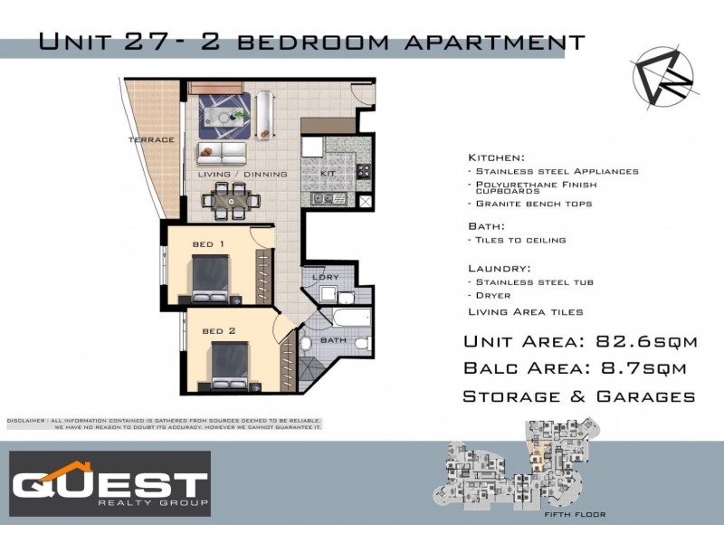 27/7-9 Cross Street, Bankstown NSW 2200 Floorplan