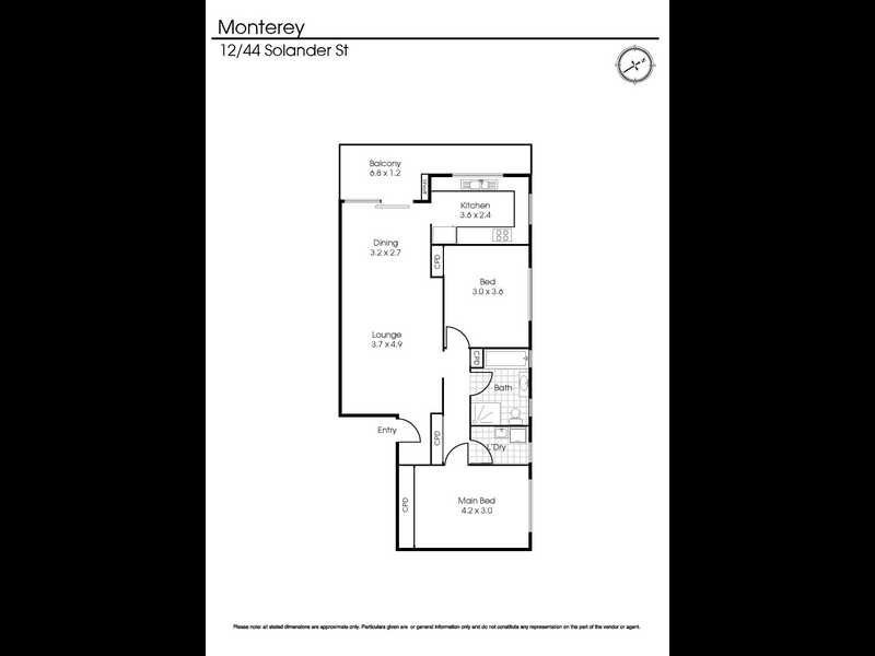 12/44 Solander Street, Monterey NSW 2217 Floorplan