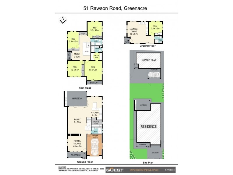 51b Rawson Road, Greenacre NSW 2190 Floorplan