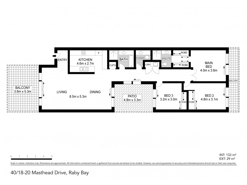 40/18-30 Masthead Drive, Raby Bay QLD 4163 Floorplan