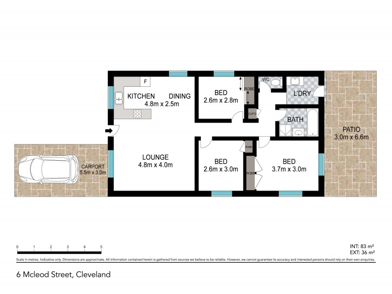 6 Mcleod Street, Cleveland QLD 4163 Floorplan