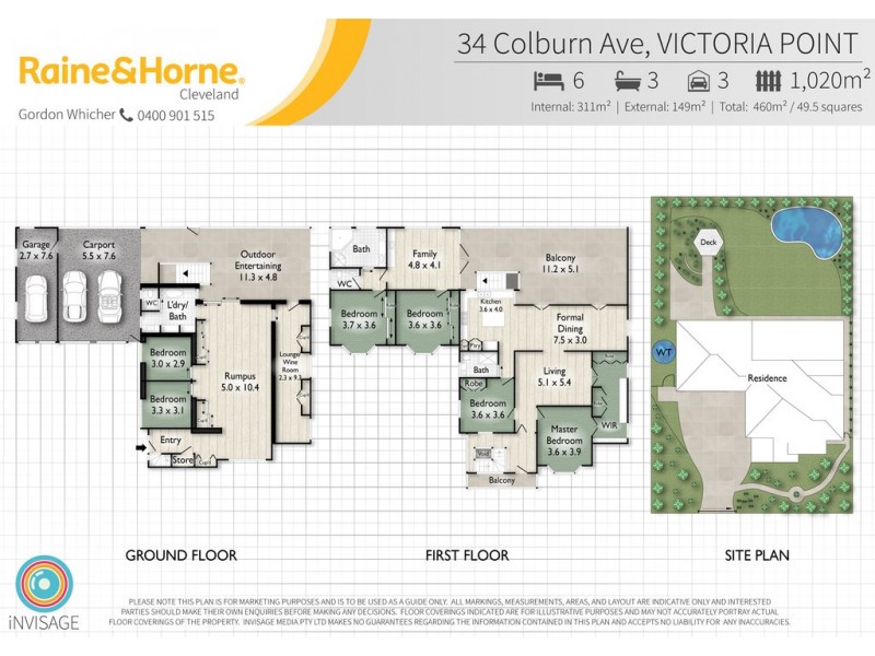 34 Colburn Avenue, Victoria Point QLD 4165 Floorplan