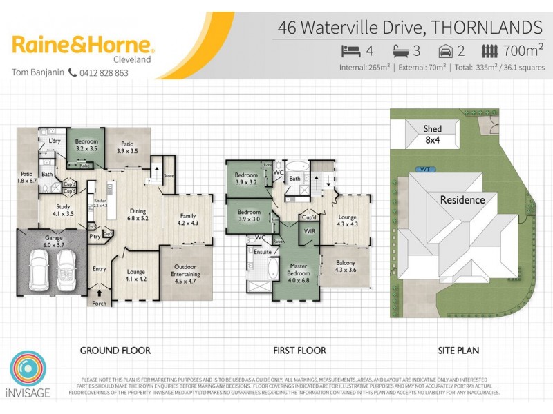 46 Waterville Drive, Thornlands QLD 4164 Floorplan