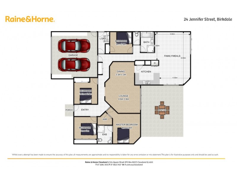 24 Jennifer Street, Birkdale QLD 4159 Floorplan