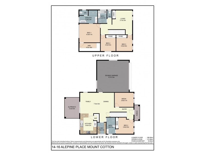 14-16 Alepine Place, Mount Cotton QLD 4165 Floorplan