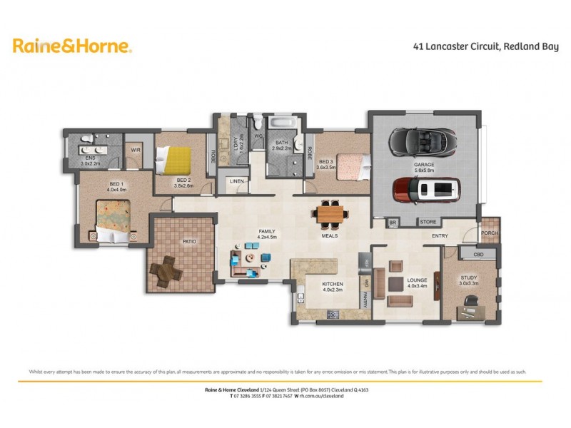 41 Lancaster Circuit, Redland Bay QLD 4165 Floorplan