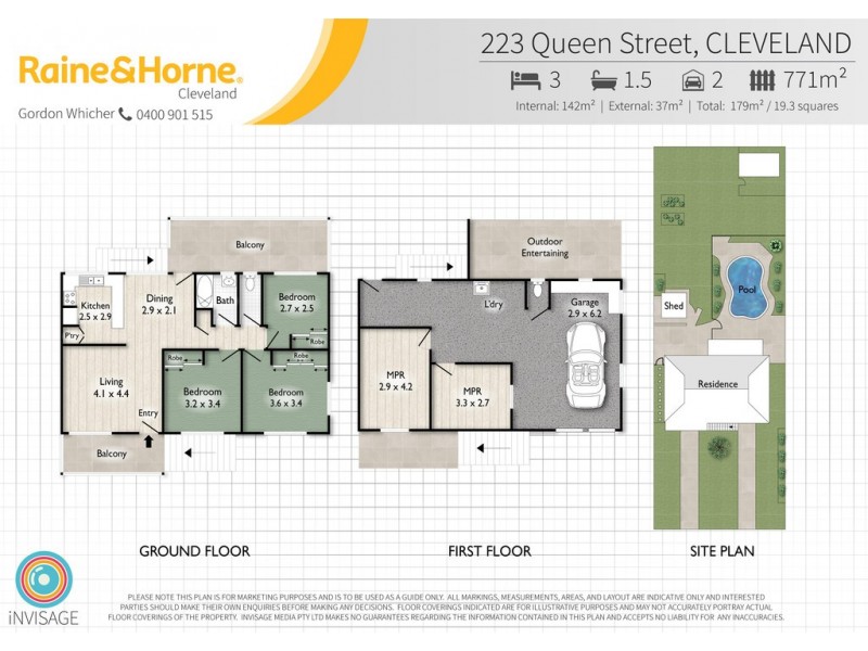 223 Queen Street, Cleveland QLD 4163 Floorplan