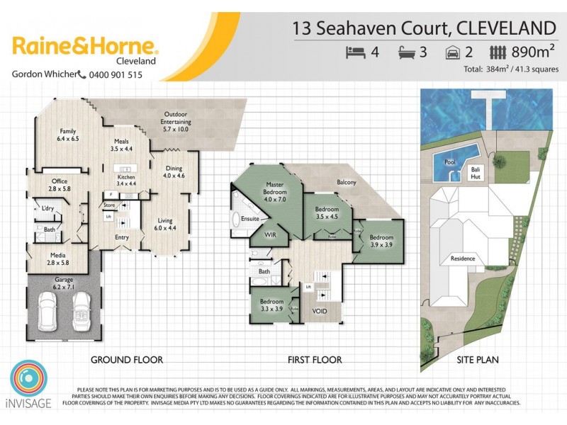 13 Seahaven Court, Raby Bay QLD 4163 Floorplan