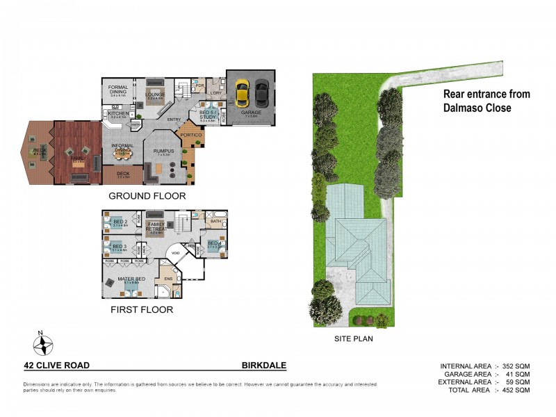 42 Clive Road, Birkdale QLD 4159 Floorplan