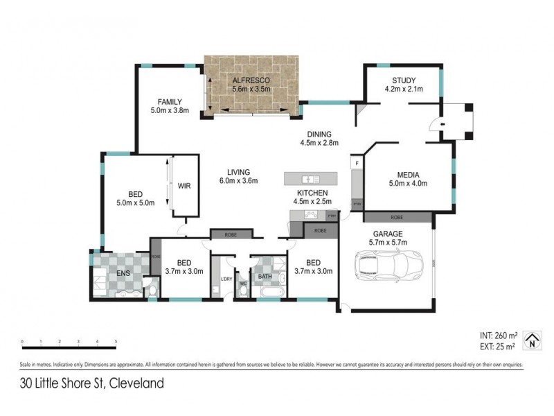 30 Little Shore Street, Cleveland QLD 4163 Floorplan