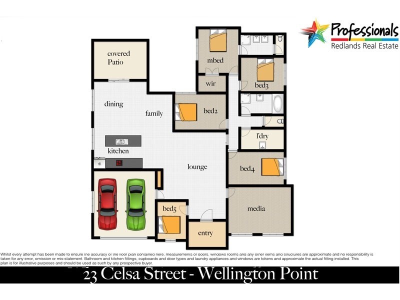 23 Celsa Street, Wellington Point QLD 4160 Floorplan