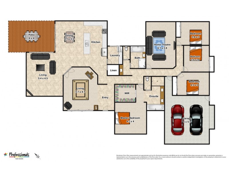 2 Balsam Street, Redland Bay QLD 4165 Floorplan