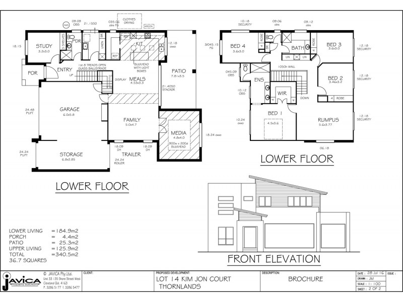 9 Kim Jon Court, Thornlands QLD 4164 Floorplan