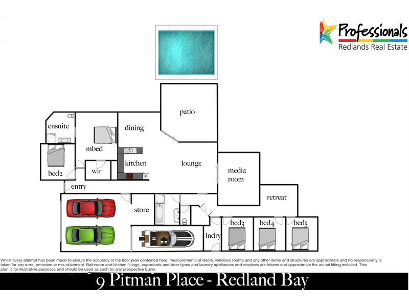 9 Pitman Place, Redland Bay QLD 4165 Floorplan