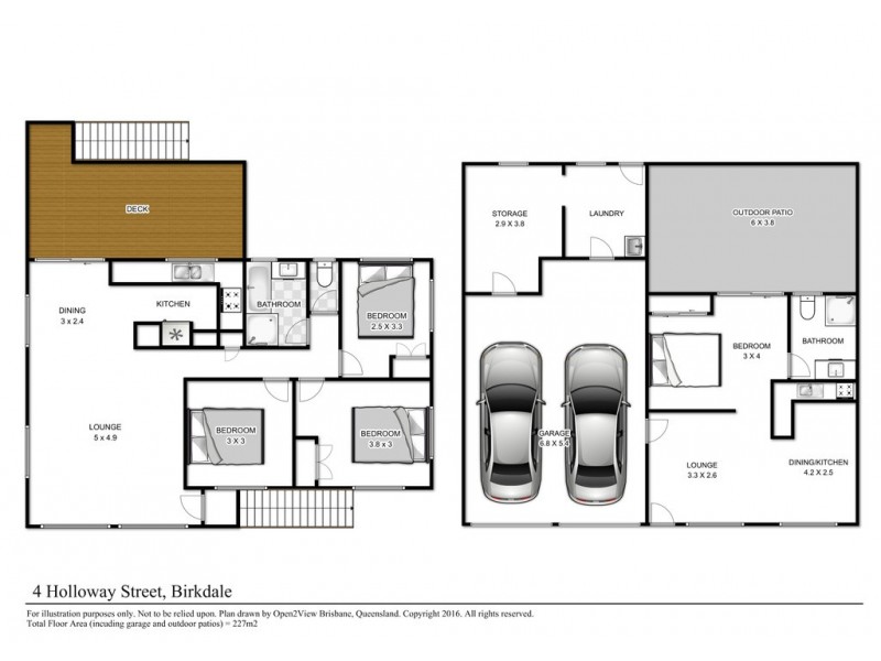 4 Holloway Street, Birkdale QLD 4159 Floorplan