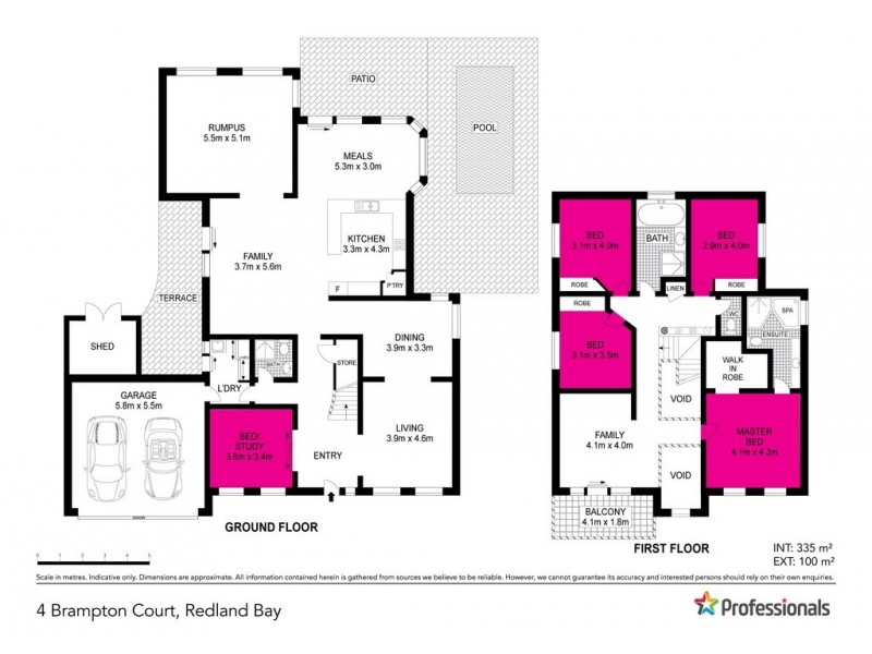 4 Brampton Close, Redland Bay QLD 4165 Floorplan