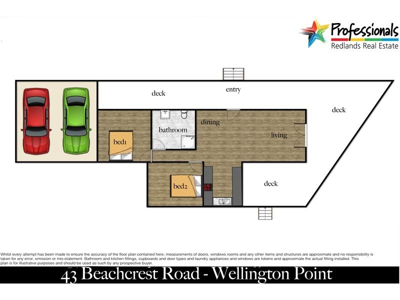 43 Beachcrest Road, Wellington Point QLD 4160 Floorplan