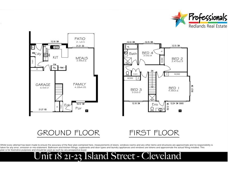 18/21-23 Island Street, Cleveland QLD 4163 Floorplan