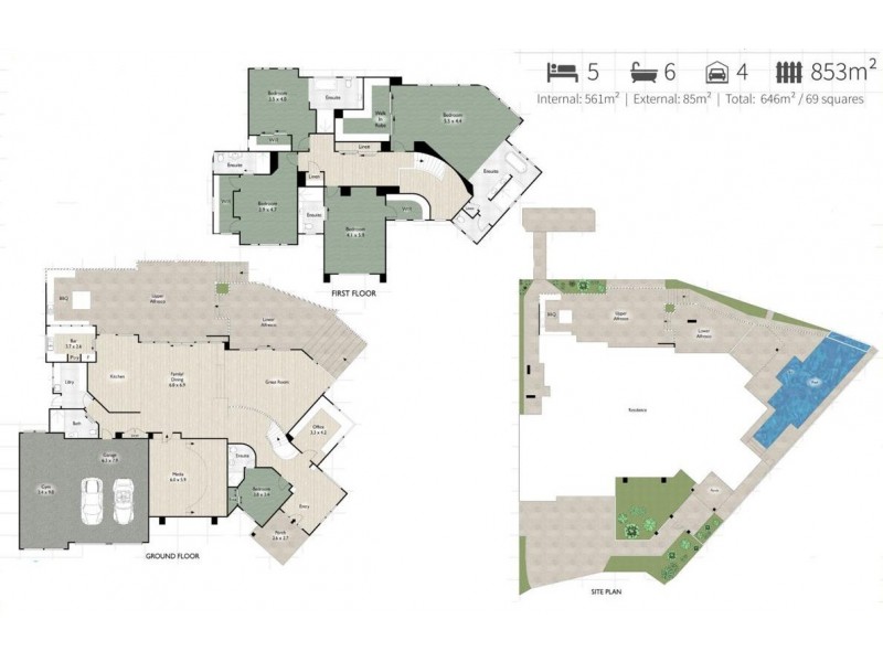 48 Seacrest Court, Raby Bay QLD 4163 Floorplan