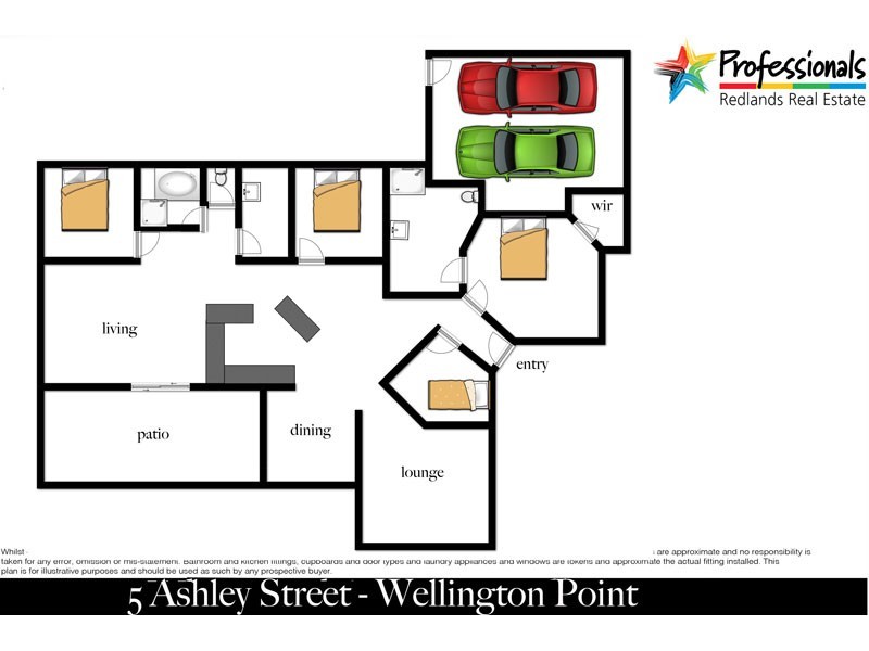 5 Ashley Court, Wellington Point QLD 4160 Floorplan