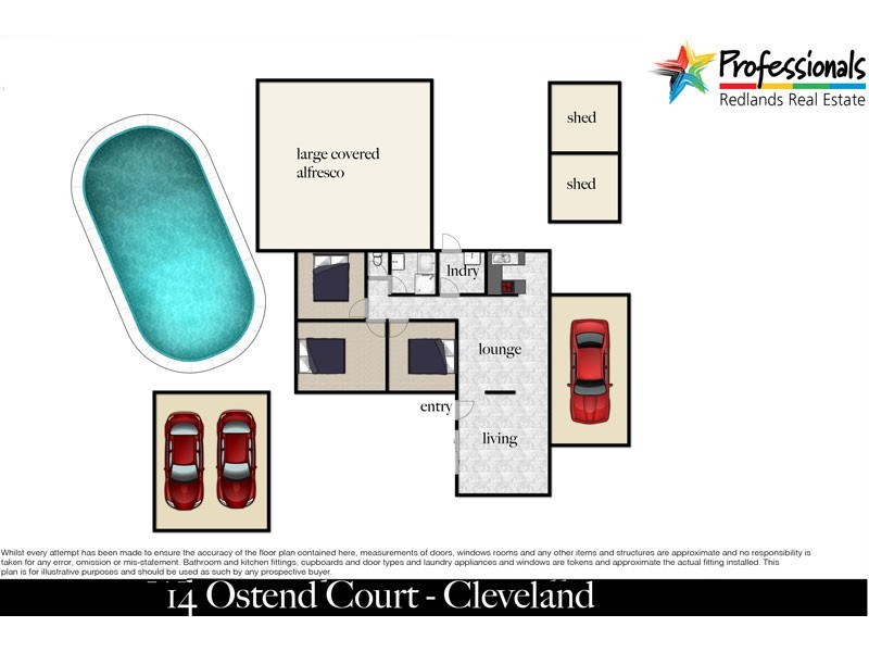 14 Ostend Court, Cleveland QLD 4163 Floorplan