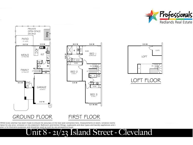 8/21-23 Island Street, Cleveland QLD 4163 Floorplan