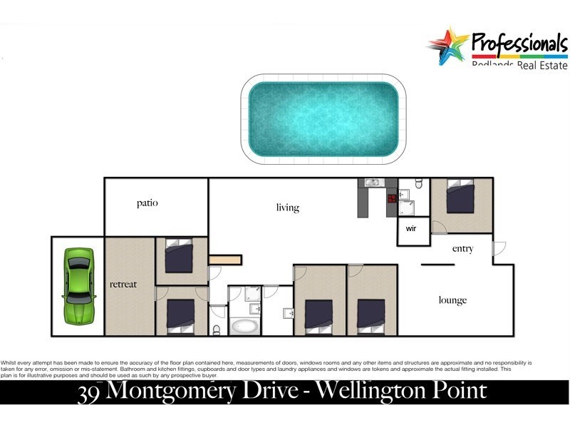 39 Montgomery Drive, Wellington Point QLD 4160 Floorplan
