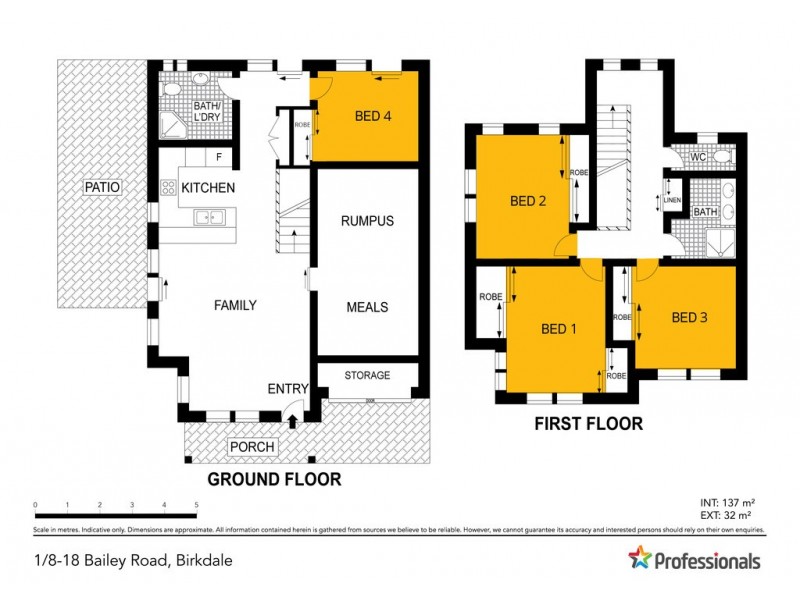 1/8-18 Bailey Road, Birkdale QLD 4159 Floorplan