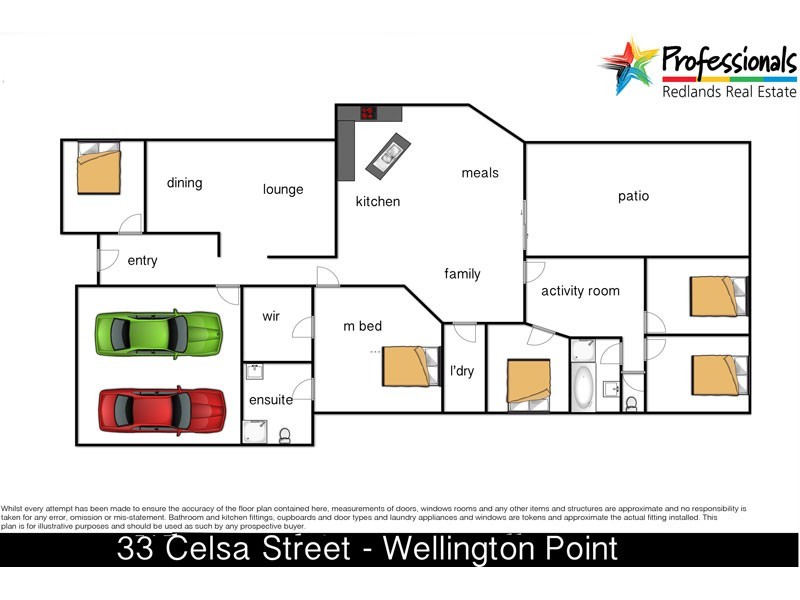 33 Celsa Street, Wellington Point QLD 4160 Floorplan