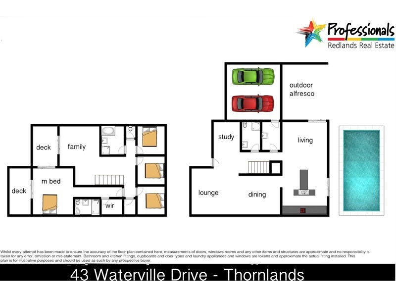 43 Waterville Drive, Thornlands QLD 4164 Floorplan