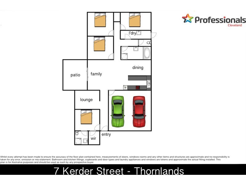 7 Kerder Street, Thornlands QLD 4164 Floorplan