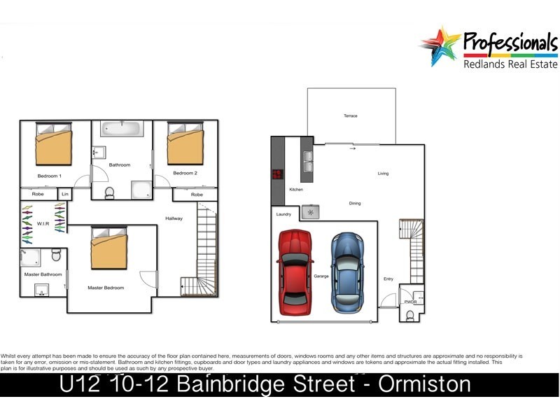 12/10-12 Bainbridge Street, Ormiston QLD 4160 Floorplan