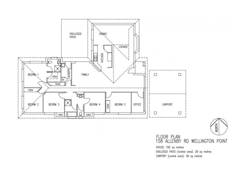 158 Allenby Road, Wellington Point QLD 4160 Floorplan