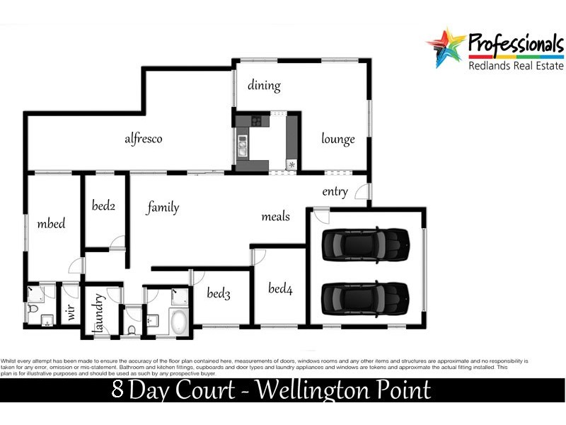 8 Day Court, Wellington Point QLD 4160 Floorplan